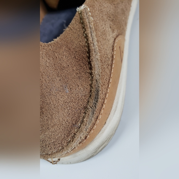 Olukai Nalukai Kala Men\'s Slip On Tan Suede Shoe Size 12 main image 5